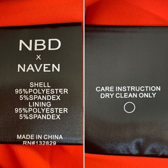 NBD x NAVEN Madeline Dress in Coral‎ Size S - Picture 11 of 12